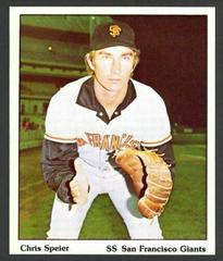 Chris Speier Baseball Cards 1975 SSPC Puzzle Backs Prices