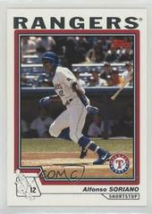 Alfonso Soriano #600 Baseball Cards 2004 Topps Prices