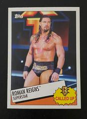Roman Reigns Wrestling Cards 2015 Topps Heritage WWE NXT Called Up Prices