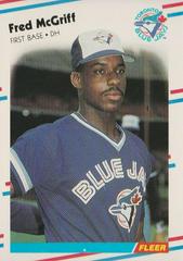 Fred McGriff Baseball Cards 1988 Fleer Prices