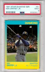 Ken Griffey Jr. #61 Baseball Cards 1991 Star Diamond Series Prices