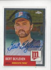 Bert Blyleven #CPA-BB Baseball Cards 2022 Topps Chrome Platinum Anniversary Autographs Prices