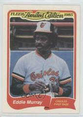 Eddie Murray Baseball Cards 1985 Fleer Limited Edition Prices