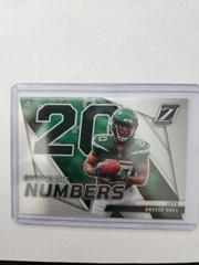 Breece Hall #BN-BH Football Cards 2022 Panini Zenith Behind the Numbers Prices