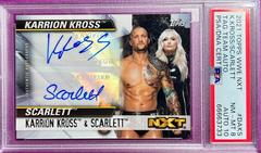 Scarlett, Karrion Kross Wrestling Cards 2021 Topps WWE NXT Tag Team Autographs Prices