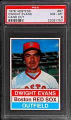 Dwight Evans [Hand Cut] #87 Baseball Cards 1976 Hostess Prices