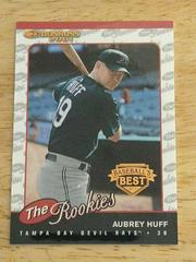Aubrey Huff #R27 Baseball Cards 2001 Donruss Rookies Prices