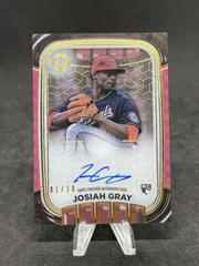 Josiah Gray [Red] #IPA-JG Baseball Cards 2022 Topps Tribute Iconic Perspectives Autographs Prices