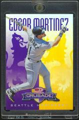 Edgar Martinez [Purple] #42 Baseball Cards 1998 Donruss Crusade Prices
