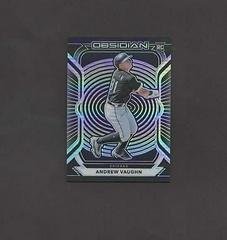 Andrew Vaughn [Electric Etch Purple] #7 Baseball Cards 2021 Panini Chronicles Obsidian Prices