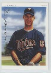 Joe Mauer #188 Baseball Cards 2003 Topps Gallery Prices