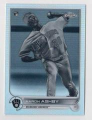 Aaron Ashby [Negative] Baseball Cards 2022 Topps Chrome Prices