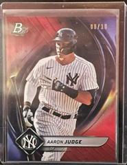Aaron Judge [Red] #12 Baseball Cards 2022 Bowman Platinum Prices