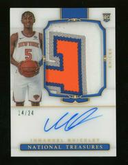 Immanuel Quickley [Patch Autograph] #107 Basketball Cards 2020 Panini National Treasures Prices