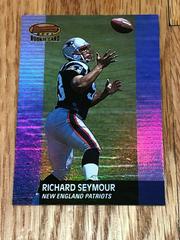 Richard Seymour Football Cards 2001 Bowman's Best Prices