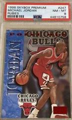 Michael Jordan [Rubies] #247 Basketball Cards 1996 Skybox Premium Prices