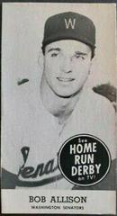 Bob Allison Baseball Cards 1959 Home Run Derby Prices