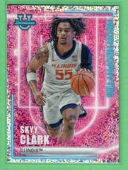 Skyy Clark [Speckle] #NN-4 Basketball Cards 2022 Bowman University Best Neon Neophytes Prices