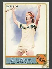 John McEnroe [Crack Code] #40 Baseball Cards 2011 Topps Allen & Ginter Prices
