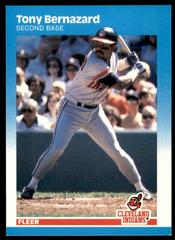 Tony Bernazard #244 Baseball Cards 1987 Fleer Prices