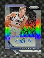 Andrei Kirilenko [Silver Prizm] Basketball Cards 2018 Panini Prizm Signatures Prices
