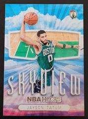 Jayson Tatum [Winter Holo] #9 Basketball Cards 2022 Panini Hoops Skyview Prices
