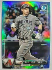 Paul Goldschmidt [Blue Refractor] #3 Baseball Cards 2017 Bowman Chrome Prices