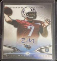 Zach Mettenberger [Blue Refractor] Football Cards 2014 Topps Platinum Rookie Autograph Prices
