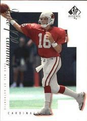 Jake Plummer #1 Football Cards 2000 SP Authentic Prices