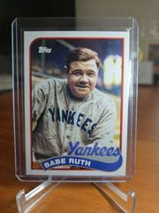 Lou Gehrig, Babe Ruth #89DH-2 Baseball Cards 2023 Topps Archives 1989 Doubleheaders Prices