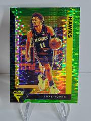 Trae Young [Pulsar Green] Basketball Cards 2020 Panini Flux Prices