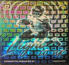 Kenneth Walker III [Black Pandora] #LU-16 Football Cards 2022 Panini Donruss Optic Light it Up Prices