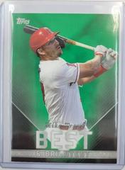 Mike Trout [Green] Baseball Cards 2022 Topps X Wander Franco Prices