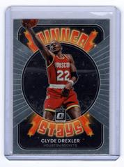 Clyde Drexler #15 Basketball Cards 2021 Panini Donruss Optic Winner Stays Prices