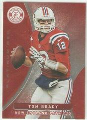 Tom Brady [Platinum Red] #1 Football Cards 2012 Panini Totally Certified Prices