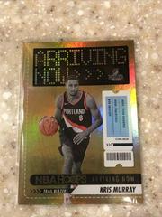 Kris Murray [Holo] #25 Basketball Cards 2023 Panini Hoops Arriving Now Prices