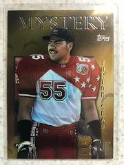 Junior Seau [Gold Refractor] #M11 Football Cards 1997 Topps Mystery Finest Prices