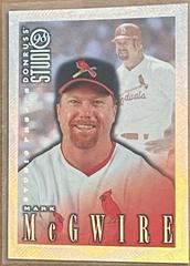 Mark McGwire [Silver Press Proof] #161 Baseball Cards 1998 Studio Prices