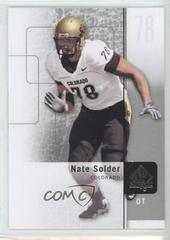 Nate Solder #22 Football Cards 2011 SP Authentic Prices