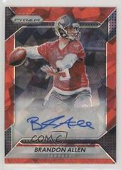 Brandon Allen [Red Crystals] #RA-BAL Football Cards 2016 Panini Prizm Rookie Autograph Prices