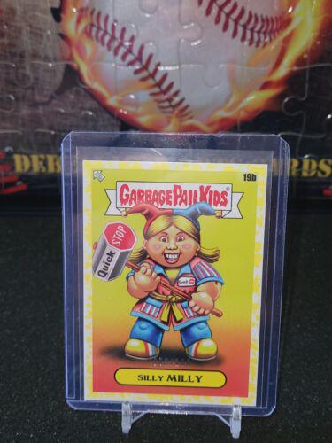 Silly MILLY [Yellow] #19b Garbage Pail Kids X View Askew