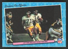 Letting Big Guy Lead the Way [Offense] #64 Football Cards 1986 Fleer Team Action Prices
