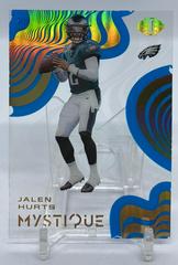Jalen Hurts [Light Blue] Football Cards 2020 Panini Illusions Mystique Prices