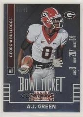 A.J. Green [Bowl Ticket] #1 Football Cards 2015 Panini Contenders Draft Picks Prices