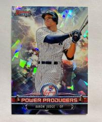 Aaron Judge [Atomic] Baseball Cards 2018 Bowman's Best Power Producers Prices