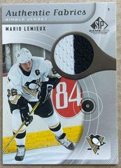 Mario Lemieux #AF-ML Hockey Cards 2005 SP Game Used Authentic Fabrics Prices