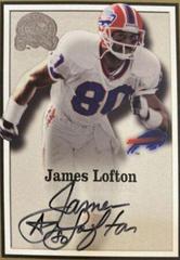 James Lofton [Autograph] Football Cards 2000 Fleer Greats of the Game Autographs Prices