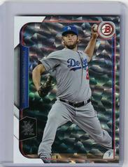 Clayton Kershaw [Silver Ice] #1 Baseball Cards 2015 Bowman Prices