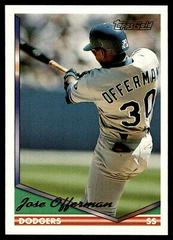 Jose Offerman #241 Baseball Cards 1994 Topps Gold Prices