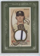 Gerrit Cole #MFR-GCO Baseball Cards 2023 Topps Allen & Ginter Mini Framed Relics Prices